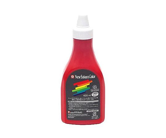 アズワン 420ml 絵具(耐水性/朱赤) EA765MV-646 1本(ご注文単位1本)【直送品】
