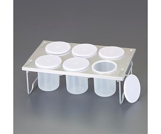 アズワン 352x213x107mm 絵具溶き皿(6槽) EA765MV-719 1個(ご注文単位1個)【直送品】