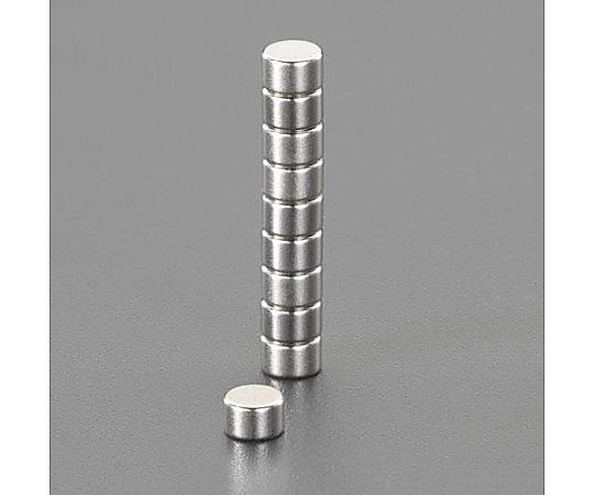 エスコ φ 5x 2mm 超強力マグネット(10個) EA781EK-21 1袋(ご注文単位1袋)【直送品】
