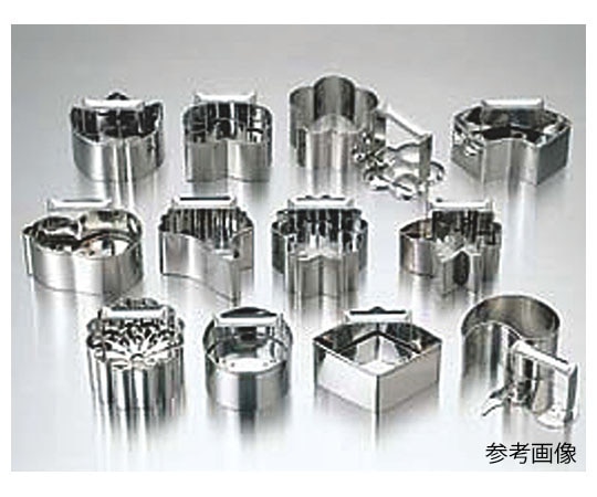 アズワン 18-8物相型 巴  1個（ご注文単位1個）【直送品】