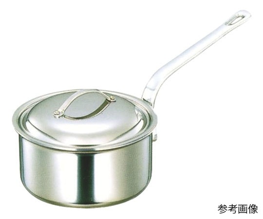 シモリュウ プロシードⅡ 深型片手鍋 22cm  1個（ご注文単位1個）【直送品】