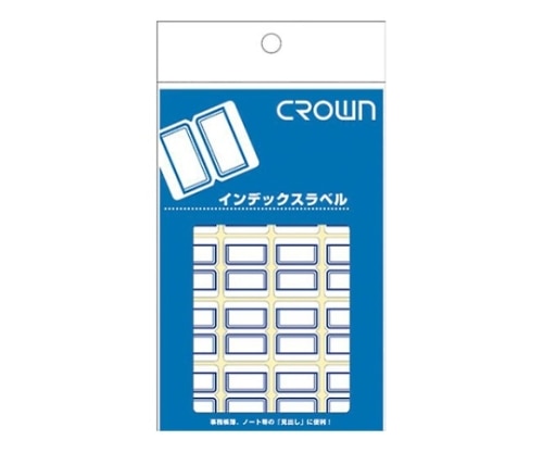 クラウン クラウンアドインデックス 青枠 CR-ID3-BL 1枚(ご注文単位1枚)【直送品】