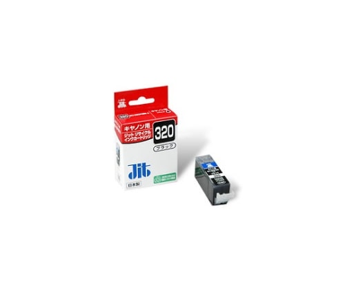 ジット インクジェットカートリッジ(インク色:ブラック) JIT-C320B 1個(ご注文単位1個)【直送品】