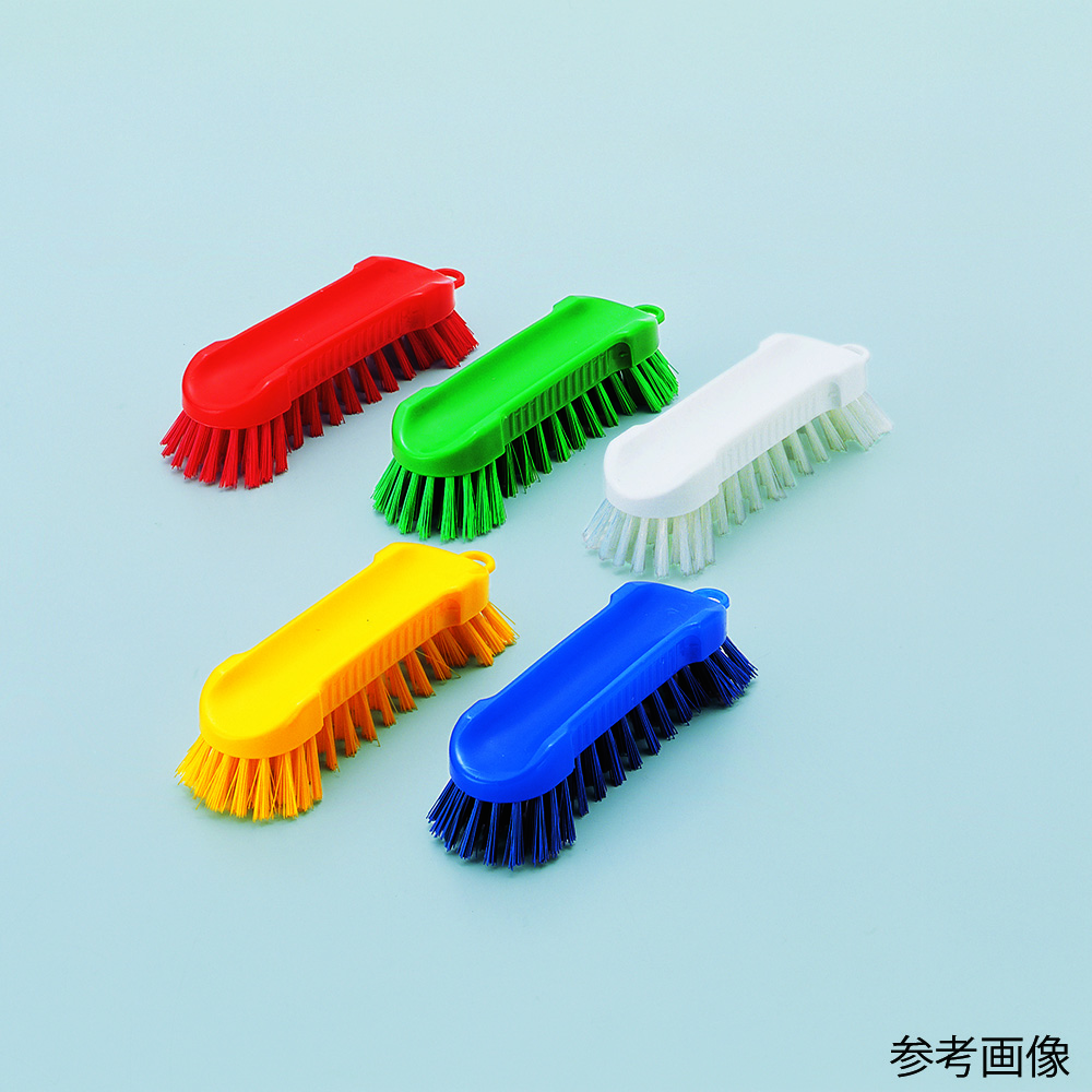 スーパーハイジーン スクラブブラシ(M) 黄 HG01 1個（ご注文単位1個）【直送品】