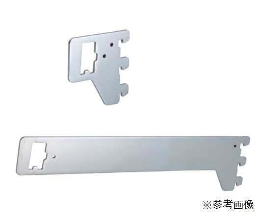 ストア・エキスプレス ミニ角バー(14×24mm角)用貫通式ブラケット クローム D15cm 61-751-65-3 1本(ご注文単位1本)【直送品】