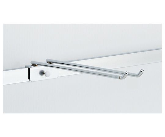 ストア・エキスプレス 角バー用 ダブルフック L30cm 61-45-13-2 1本(ご注文単位1本)【直送品】