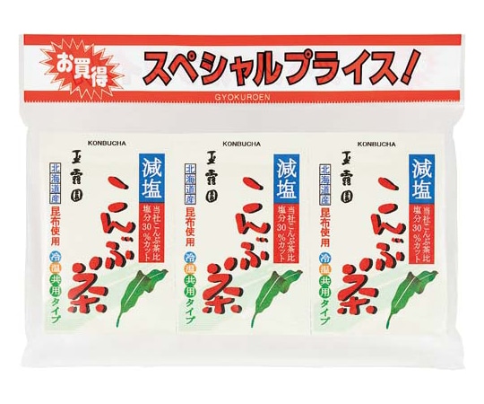 玉露園食品工業 減塩こんぶ茶梅こんぶ茶 アソート 2g・45袋 921558 1パック※軽(ご注文単位1パック)【直送品】