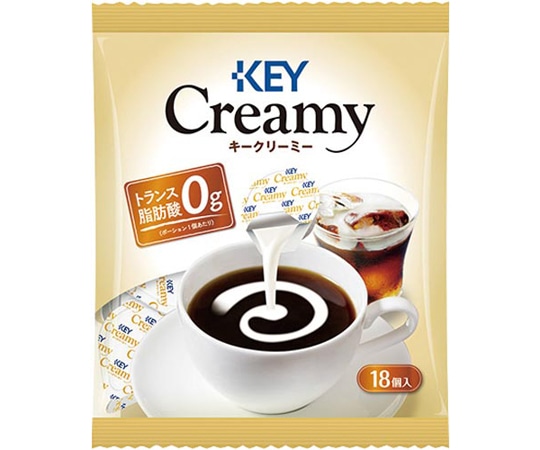 キーコーヒー クリーミーポーション18個 502214 1袋※軽(ご注文単位1袋)【直送品】