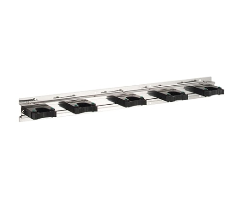 テラモト ステンモップハンガー TI 壁掛式 5本掛 CE-491-005-0 1個(ご注文単位1個)【直送品】