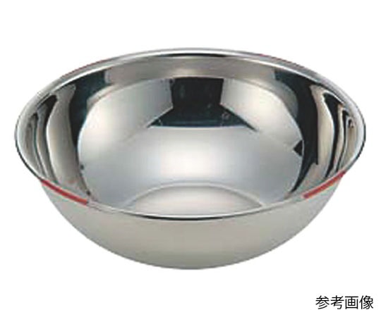 カンダ 18-8色分ボール 黒 36cm(9.6L) 1個(ご注文単位1個)【直送品】