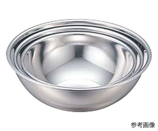IKD(イケダ) 18-8エコクリーン ミキシングボール 39cm 1個(ご注文単位1個)【直送品】