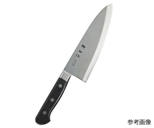 アズワン 神田作 黒合板出刃 18cm  1個（ご注文単位1個）【直送品】