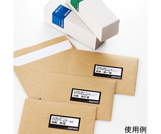 サンワサプライ マルチラベル 24面 四辺余白付 LB-EM17N 1セット(ご注文単位1セット)【直送品】