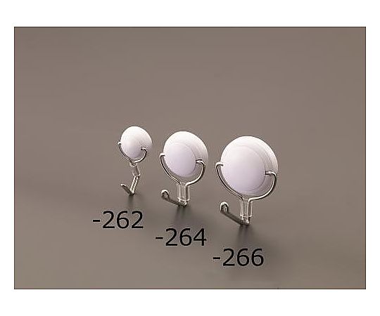 エスコ φ34mm/ 4.0kg マグネットフック(回転フック/ホワイト) EA762FG-264 1個(ご注文単位1個)【直送品】