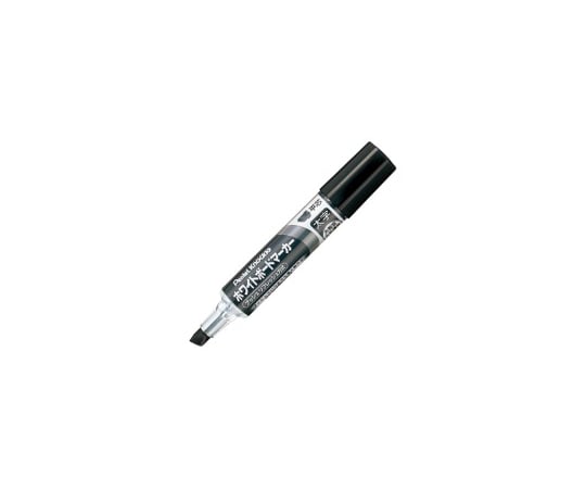 ぺんてる ボードマーカーノックル 太字平芯 黒 10本 EMWL6W-A10 1箱(ご注文単位1箱)【直送品】