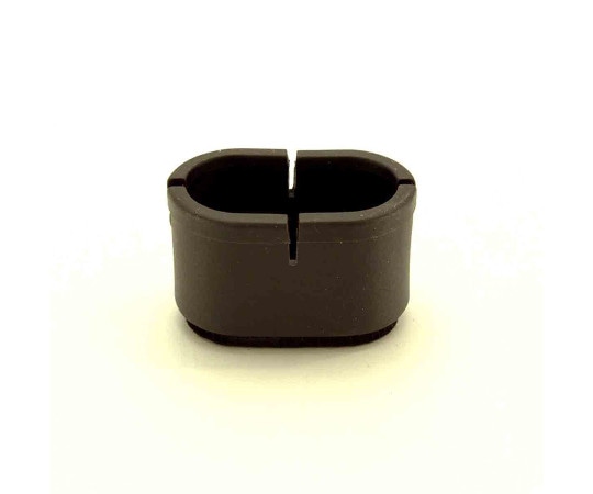 和気産業 ワイドフェルトキャップ 長丸脚用 22-28mm×44-50mm 濃茶 4個入 GK-714 1袋(ご注文単位1袋)【直送品】