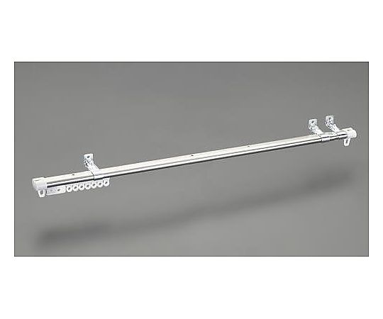 エスコ 1.6-3.0m カーテンレールセット(伸縮式) EA970KA-3 1pk(ご注文単位1pk)【直送品】