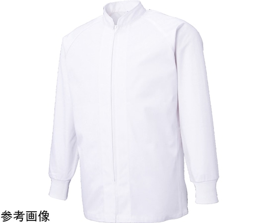 サンエス 男女共用混入だいきらいコート ホワイト 5L FX70950R 1枚（ご注文単位1枚）【直送品】