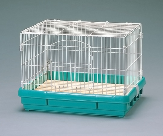 アイリスオーヤマ ラビットケージ パステルグリーン 612×452×425mm UK-650 1個（ご注文単位1個）【直送品】