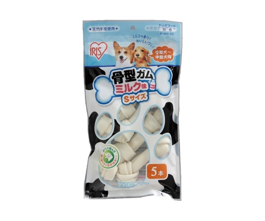 アイリスオーヤマ 骨型ガムミルク味 P-MG-5S 1袋(ご注文単位1袋)【直送品】