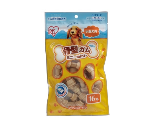アイリスオーヤマ 骨型ガム P-BG-16SS 1袋(ご注文単位1袋)【直送品】