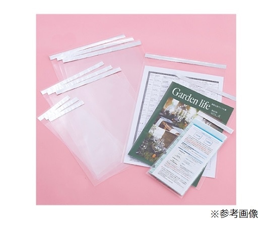 ストア・エキスプレス 透明袋 テープ付き 業務用セット 16×22.5(A5) 1セット(1000枚入) 61-290-4-4 1セット（ご注文単位1セット）【直送品】