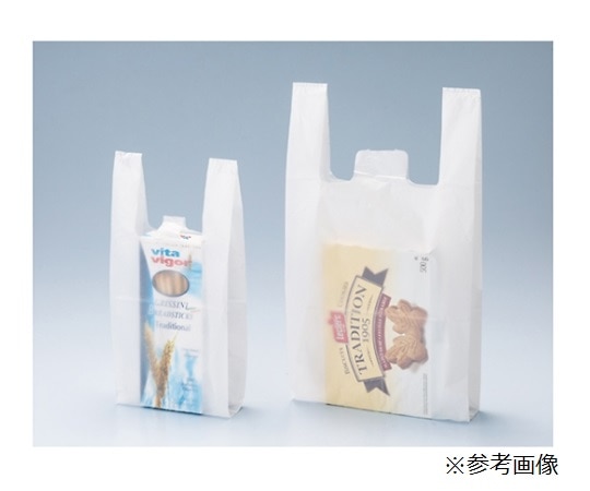 ストア・エキスプレス 白無地レジ袋 薄口タイプ 25.5×48(35)×横マチ13.5 入数3000枚 61-294-1-10 1セット(ご注文単位1セット)【直送品】