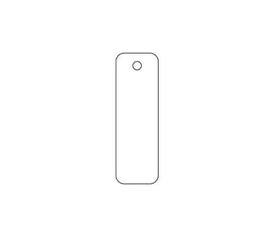 ストア・エキスプレス 小物用さげ札(色糸付き) 1×3.1cm 1セット(1000枚入) 61-238-16-2 1セット（ご注文単位1セット）【直送品】
