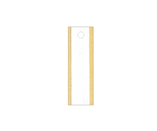ストア・エキスプレス 小物用さげ札(色糸付き) 1.2×3.7cm 1セット(500枚入) 61-238-16-3 1セット（ご注文単位1セット）【直送品】