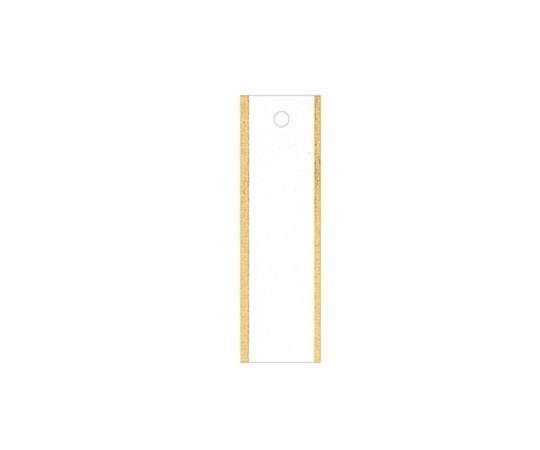 ストア・エキスプレス 小物用さげ札(色糸付き) 1.5×5cm 1セット(500枚入) 61-238-16-4 1セット（ご注文単位1セット）【直送品】