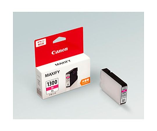 アズワン [キャノン]インクカートリッジ(大容量マゼンタPGI-1300XLM) EA759XA-33 1個(ご注文単位1個)【直送品】