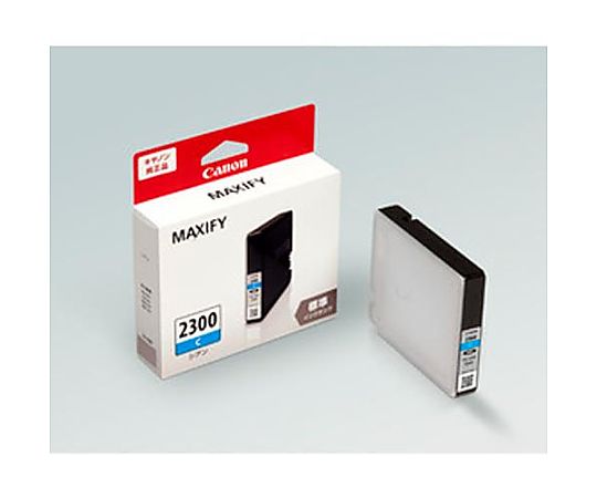 アズワン [キャノン]インクカートリッジ(シアン/2300C) EA759XA-46 1個(ご注文単位1個)【直送品】