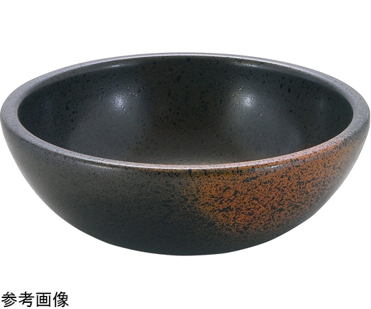 福井クラフト φ180 重ね鉢 焼締め 45023570 1個(ご注文単位1個)【直送品】