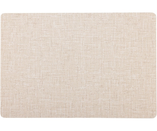 福井クラフト 抗ウイルスランチョンマット ベージュ 11015580 1個(ご注文単位1個)【直送品】