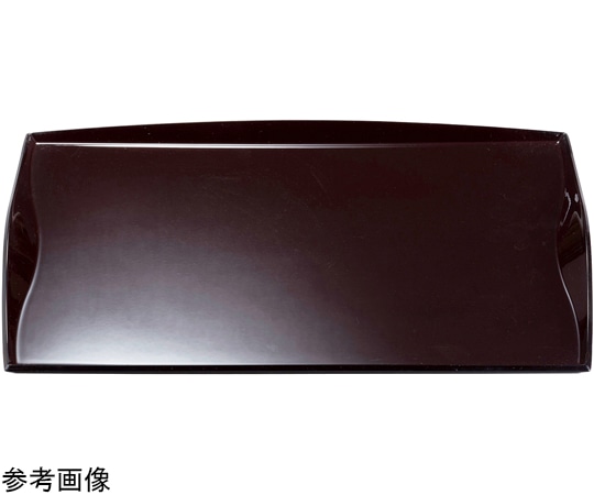 福井クラフト 耐熱A)尺5 渕付ウェーブトレー 新溜SL 15066680 1個（ご注文単位1個）【直送品】