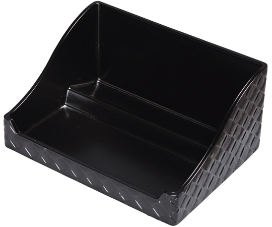 福井クラフト アメニティBOX 艶消ブラック 81014210 1個(ご注文単位1個)【直送品】