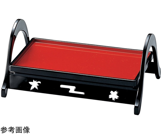 福井クラフト 夢まくら盛器(本体)黒天朱 51012500 1個(ご注文単位1個)【直送品】