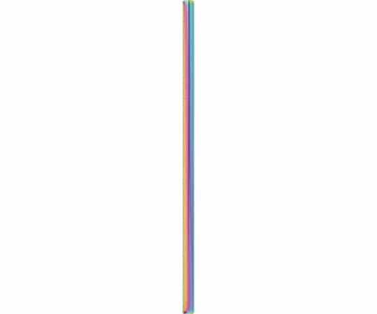 福井クラフト φ8mm ステンレスストロー レインボー10本入 62163330 1個(ご注文単位1個)【直送品】