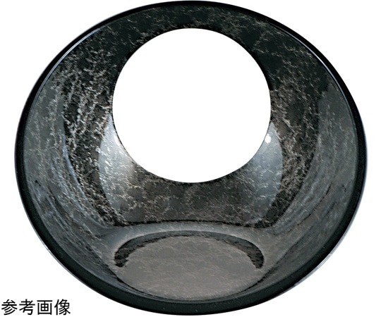 福井クラフト 日月かまくら盛器(小)黒アクア 51017220 1個（ご注文単位1個）【直送品】