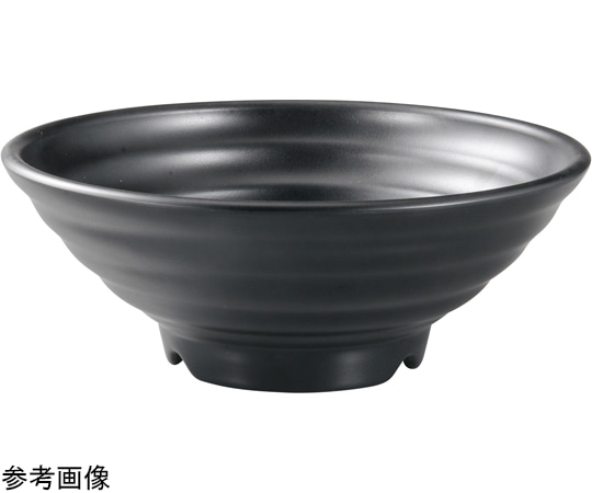 福井クラフト φ35.5cm ビッグロクロ目鉢 黒マット 83360420 1個(ご注文単位1個)【直送品】