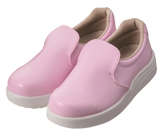 KAZEN ワークシューズ ピンク 22.0cm 469-23 22.0 1足(ご注文単位1足)【直送品】