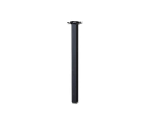 光 スマートレグ角脚 25×25×400mm 黒 KSK254-1 1個（ご注文単位1個）【直送品】