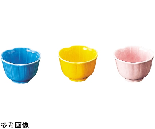 福井クラフト 陶)梅型珍味(小)ブルー 89600380 1個（ご注文単位1個）【直送品】