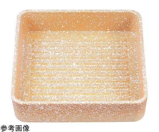 福井クラフト 14cm ABS正角肉皿 志野 92985290 1個（ご注文単位1個）【直送品】