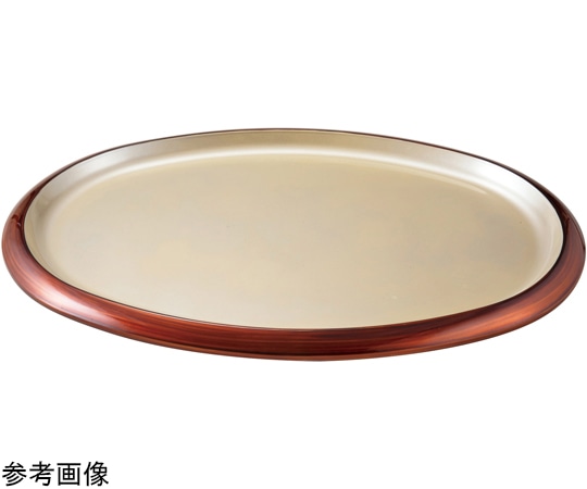 福井クラフト 尺7 宴小判盛皿 黄金銀彩天べっ甲 55203130 1個（ご注文単位1個）【直送品】