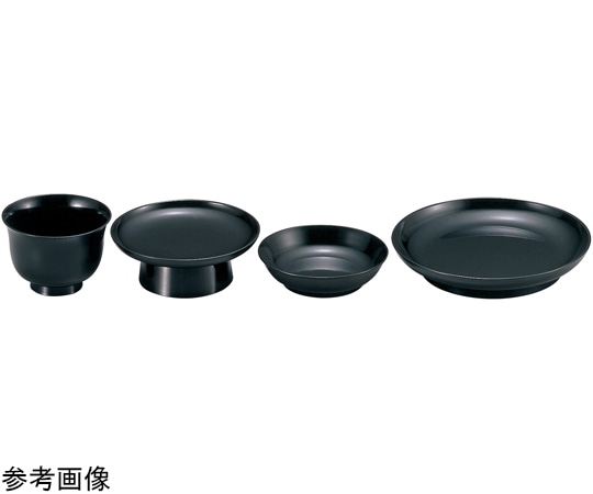 福井クラフト 猪口 黒2度塗 35051270 1個（ご注文単位1個）【直送品】