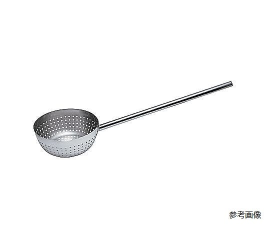 スギコ産業 18-8 穴明ひしゃく 口付 柄長30cm 約2.3L SH-659MP-300 1個(ご注文単位1個)【直送品】