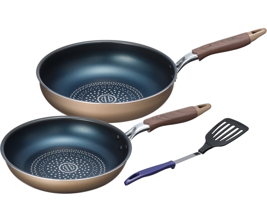 和平フレイズ ブラナーノⅡ IH対応フライパン26cm&いため鍋28cm(ツール付) MB-2396 1セット(ご注文単位1セット)【直送品】