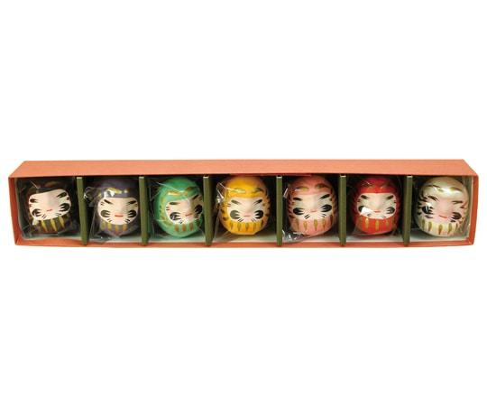 ヤマコー 風水だるま豪華セット 1セット(7個入) 83049 1セット（ご注文単位1セット）【直送品】