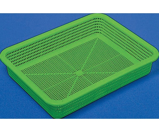 サンコー(三甲) 万能篭 特大 グリーン 10090000GR606 1個(ご注文単位1個)【直送品】